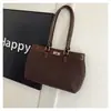Bolsa de Mão Kelly Nicho Coreana para Mulheres, Nova Moda Tendência Outono 2026, Bolsa de Ombro Único para Axila, Bolsa de Trabalho Retrô