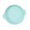 Molde de Silicona para Pastel Chiffon Redondo de 4/6/8 Pulgadas, Molde para Hornear en Capas sin Cortar para Horno con Herramientas de Horneado Domésticas
