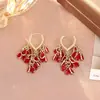 Brincos de Franja de Cristal Novos 2025 Super Fada Elegantes Gota d'Água Longos Design de Nicho Brincos de Moda de Luxo Acessível