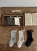Calcetines Cortos para Niñas, Nuevo Estilo Otoño e Invierno, Calcetines de Algodón de Moda Estilo Coreano para Bebés, Calcetines Sin Costuras para Niños Mayores, Calcetines de Caña Corta para Niñas