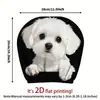 Funda para reposacabezas de coche con diseño de cachorro animal, funda de asiento a prueba de polvo, estilo lindo, almohada de coche, almohada para el cuello