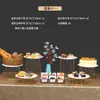 Soporte de exhibición de postres para buffet, juego de comidas frías, mesa de exhibición para pausa del té, plato de ensalada de frutas y verduras, adornos decorativos para uso comercial