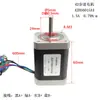 Motor de Passo de 1.8 Graus 42 48mm Alto Torque 52N.Cm Duas Fases 42Hs4813A4 Fio Quatro Nema17