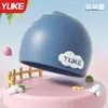 Gorro de Natación de Silicona para Niños, Impermeable, Alta Elasticidad, No Aprieta, Gorro de Natación Profesional para Niños y Niñas, Circunferencia de Cabeza Ampliada, Gorro con Protección para los Oídos