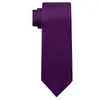 Corbata para Hombre Color Sólido Corbata de Cuello para Hombre Negra Formal Corbata de Satén de Negocios para Hombre Ocasión Formal Boda