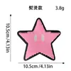 Parches Reversibles de Lentejuelas de Moda con Diseños de Estrella y Mariposa, Estilo Gafas de Sol, Insignias Bordadas con Lentejuelas para Ropa y Bolsos Decoración DIY