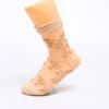 Calcetines finos de cristal para primavera y verano, calcetines transpirables, calcetines de longitud media hasta la pantorrilla, medias de flor de vid, medias de cristal sexys para mujer, venta al por mayor