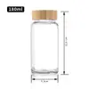 Tarro Cuadrado para Condimentos de Cocina Salero para Barbacoa 120ml Botella para Condimentos Tarro de Almacenamiento Botella de Recarga para Chile en Polvo Pimienta