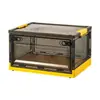 Caja de Almacenamiento para Dormitorio Caja de Almacenamiento Organizador de Ropa para Armario Caja de Almacenamiento para Ropa Gabinete de Plástico para Almacenamiento de Libros Puerta Principal