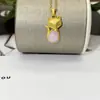 Celebridad de Internet Nuevo Artículo Encantador Lindo Colgante de Zorro Pequeño Collar Cadena para Clavícula de Moda Simple Personalizada de Cuatro Colores Versátil