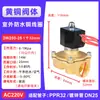 Válvula solenoide de grifo de agua doméstico normalmente cerrada, bobina, interruptor de control de válvula de agua, válvula de aire 220V 24V 12V 1/2 pulgada 3/4 pulgada
