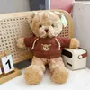Urso de Pelúcia Vestindo Suéter Suporta Personalização Temática de Feriado, Personalização de Logo e Lembrancinhas de Casamento