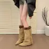 Estilo Nocturno Noble Deslumbrante Brillantes Llamativas Impresionantes Botas 2026 Zapatos de Mujer Más Vendidos Tendencia Moda Versátil