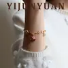 Pulsera Original de Moda Otoño e Invierno Elefante Maillard Esmalte Colorido Joyería Versátil Exquisita de Lujo Alto