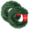 Yue color cifrado 5.5 metros se puede moldear arbitrariamente Ratán navideño Tira de hierba navideña Cinta Decoraciones navideñas