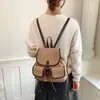Mochila de ante estilo coreano para mujer, nuevo modelo 2026, superficie suave, tapa abatible, adecuada para viajes, uso casual, ir al trabajo y estudiantes, bolso de mano pequeño