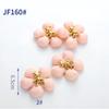 Sapatos furados acessórios para sapatos diy flor plástico fivela de sapato tridimensional acessórios para chinelos sapatos decorativos sapatos de flor acessórios de borracha macia