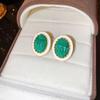 Aretes de Diamantes Vintage Medievales Elegantes Aretes Estilo Corte de Moda Aretes Colgantes Aretes de Lujo Ligero de Alta Gama