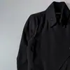 2026 Otoño e Invierno transfronterizo europeo y americano nuevo estilo coreano dark academia sudadera corta con botones diagonales chaqueta casual C