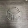 Suporte para Panelas de Aço Inoxidável Rack de Armazenamento para Cozinha Doméstica Prateleira Multifuncional Suporte para Prateleira Rack para Cozinhar a Vapor Tapete Isolante para Panelas de Bancada