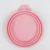 Tampa de Silicone 3 em 1 para Lata de Pet Reutilizável Tampa para Conservar Alimentos Frescos Tampa de Vedação Universal para Comida de Lata de Gato Cachorro
