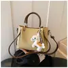 Atacado transfronteiriço nova moda bolsa de nicho bolsa balde simples grande capacidade bolsa para o dia a dia bolsa casual de ombro único transversal