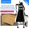 Plataforma de impressão UV de 31 graus impressora jato de tinta arquivo saco papel padrão PVC plano cilíndrico impressora colorida
