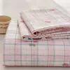 Sábana de gasa de doble capa de algodón suave y esponjoso Clase A, pieza individual, juego de tres piezas de algodón lavado, funda de edredón para dormitorio, cama doble, dormitorio estudiantil