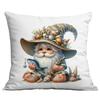 Funda de Almohada de Elfo de Concha de Verano Nuevo Transfronterizo Amazon Home Cojín de Sofá Funda de Almohada Decoración