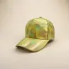 Gorra de Béisbol de PU Láser de Venta Caliente Transfronteriza Gorra con Visera Brillante Personalizada Parasol y Protección Solar para Exteriores Sombrero de Moda Amazon