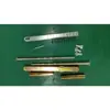 Cerradura de Puerta Semiautomática Paquete Completo de Accesorios Accesorios para Puertas Cuadradas de Acero Barra Rectangular Varilla de Transmisión de Hierro Cuadrado Tubo de Eje Cuadrado
