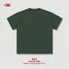 Camiseta Básica Pesada para Hombre de Algodón 100% 305g, Marca de Moda Camiseta Holgada Estilo Americano, Color Sólido Manga Corta para Adolescentes.