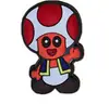 Zapatos con agujeros accesorios para zapatos diy dibujos animados de mario anime extraíbles diy mezcla aleatoria combina PVC goma blanda venta al por mayor