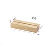 Bloque de madera para tarjetas de visita, porta tarjetas, porta notas, porta fotos, pequeños adornos, adornos decorativos, base de pino, artesanías de madera