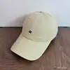 Gorra de visera gorra de béisbol unisex estilo coreano bordado con logo R estilo académico rejuvenecedor visera suave algodón lavado casual para estudiantes versátil
