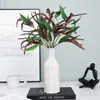 Flor Artificial de Salvia de Rama Única con Múltiples Tallos Decoración Pastoral para el Hogar y el Hotel Arreglo Floral de Flores Salvia Distintiva DIY