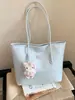 Bolso Tote de Color Sólido Simple 2026 Verano Nueva Moda Gran Capacidad Trabajo Viaje Casual Bolso de Hombro Debajo del Brazo