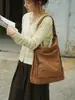 Nova Bolsa Feminina de Lona Simples Versátil Bolsa de Ombro Única Bolsa Transversal para Alunos Aula Mochila de Grande Capacidade para Passeio