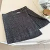 Chal de lana de punto con botones estilo coreano para mujer, moda Otoño e Invierno, versátil, atmosférico, cálido, falda midi de capas