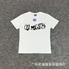Camiseta Informal de Manga Corta con Estampado Británico Trendy de Nicho Transfronterizo Adwysd Sun Roll High Street para Hombres y Mujeres Atuendo de Pareja Trendy
