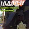 Bayoneta de goma Rambo cuchillo táctico utilería de escenario utilería de entrenamiento de goma no se abre