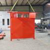 Fábrica de Puertas de Valla Ignífuga para Minas de Carbón MFHSL2.1*2.0 Puerta de Valla Ignífuga con Parte Superior Curva Puerta de Doble Uso Puerta de Aislamiento para Habitación de Germanio