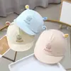 Gorro para Recién Nacido Verano Delgado Gorro para Bebé Pico de Pato Verano Verano Bebé Gorro Fetal Protector Solar Protección Solar 0-6 Meses 3