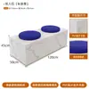 Envío Gratis, Mesas y Sillas para Tienda de Té con Leche de Lujo Ligero, Sillas Plegables de Diseñador Famosas en Internet, Mesa Redonda Pequeña de Estilo Minimalista, Cabina de Mesa de Acero Inoxidable