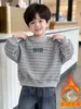 Ropa de Otoño e Invierno para Niños Sudadera con Forro de Terciopelo Estilo Coreano Niños Pequeños Mono de Terciopelo Grueso Sudadera Superior Ropa de Invierno para Bebé Moderna