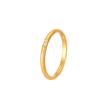 Anel de titânio e aço feminino estilo japonês e coreano com diamante muito pequeno anel simples liso anel de cauda de ouro 18K anel de moissanita