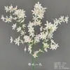 Arranjo de Chão com Flores Artificiais Cor de Champanhe, Rosa de Casamento, Hortênsia, Material de Flores para Corredor de Teto, Arranjo de Decoração para Auditório