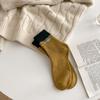 Calcetines Zhuji para hombre otoño e invierno de media caña calcetines gruesos de lana larga con forro polar desodorante al por mayor de media caña cálidos