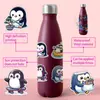 50 Lindos Pegatinas de Pingüino Estilo Ins para Maleta Patineta Pegatinas Decorativas Impermeables Creativas Pegatinas de Dibujos Animados para Niños