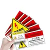 Advertencia de Peligro Eléctrico y Descarga Eléctrica. Cuidado con las lesiones mecánicas y preste atención a la seguridad. Señales de Advertencia de Equipo de Alta Temperatura
